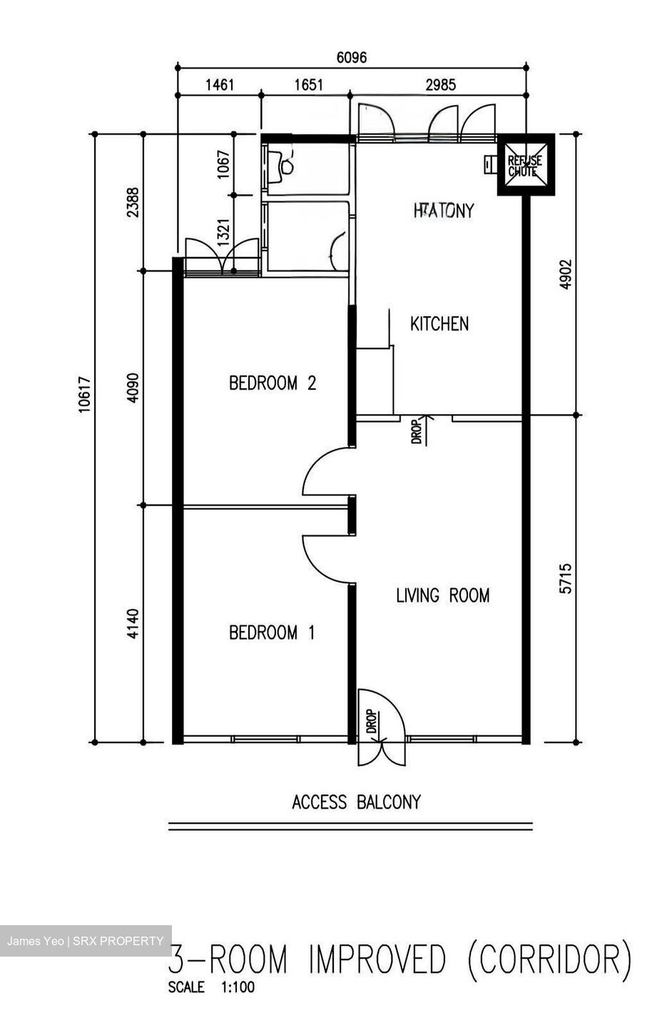 Blk 168 Stirling Road (Queenstown), HDB 3 Rooms #580682331
